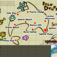Super Mario Sunshine Map Wallpaper
