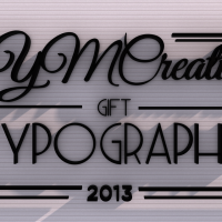 gift typography
