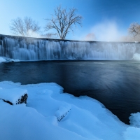 Root River Falls Winter